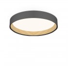 Vibia Duo Round LED Ceiling Light Large 4872 Graphite