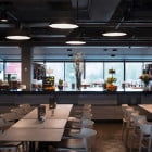 Zero Umbrella LED Pendant Light Lifestyle Dining Area