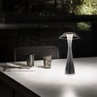 Chrome Kartell Space LED Portable Lamp