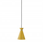 Warm Nordic Cone Pendant Honey Yellow