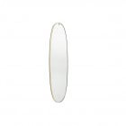 Flos La Plus Belle LED Mirror Brushed Gold