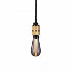 Buster + Punch Hooked 1.0 Nude Pendant - Brass with Smoked Bulb