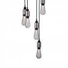Buster + Punch Hooked 6.0 Nude Chandelier - Steel with Crystal Bulb