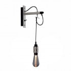 Buster + Punch Hooked Nude Wall Light - Stone & Steel with Smoked Bulb