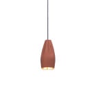 Marset Pleat Box 13 LED Pendant Terracotta Gold