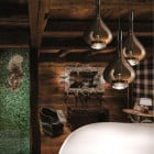 Lodes Sky-Fall LED Pendant Glossy Bronze