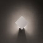 Lodes Puzzle Square LED Wall/Ceiling White on Black Background