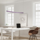 Zero Landscape LED Suspension Large Purple