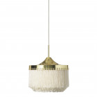 Warm Nordic Fringe Pendant Ø30 Cream White