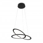 Nemo Lighting Kepler Petite LED Pendant Black On