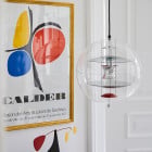 Verpan VP Globe Coloured Glass Pendant in Dining Room