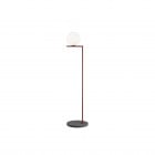 Flos IC Outdoor Floor Lamp F1 Matt Red Burgundy