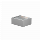 Flos Mile Washer Up LED Outdoor Wall Light Mile 1 Grey