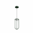 Flos In Vitro LED Outdoor Pendant Forest Green