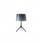 Foscarini Lumiere XXS Table Lamp Black Chrome / Cool Grey