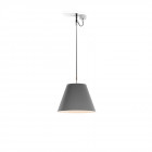 Costanza Telescopic Suspension Light in Grey