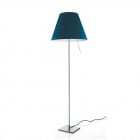 Costanza Fixed Floor Lamp in Blue