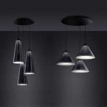 Artemide Look At Me LED Cluster Pendant Light In Situ 2