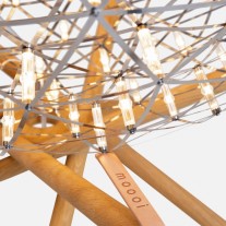 Moooi Raimond II Tensegrity LED Floor Lamp Close Up