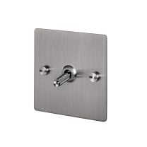 Buster + Punch 1G Toggle Switch Steel