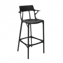 Kartell A.I. Stool 108cm Black