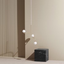 Pholc Mobil 70 Pendant Brushed Brass