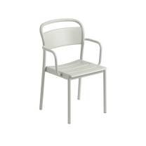 Muuto Linear Steel Armchair Grey