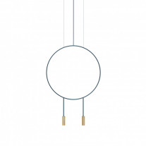 Estiluz Revolta LED Pendant Large 3636 Satin Gold