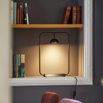 Estiluz Cupolina LED Table Lamp Black