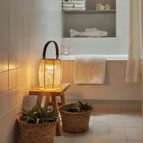 Bover Tanit LED Portable Lamp in Bathroom