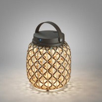 Bover Nans M LED Portable Lamp Brown