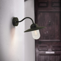 Nordlux Luxembourg Outdoor Wall Light Black