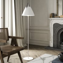 Design For The People Strap Floor Lamp White