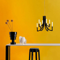 Kartell KHAN Chandelier (Black)