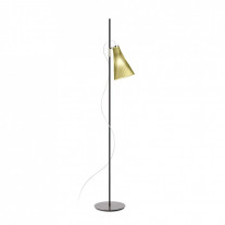 Kartell K-Lux Floor Lamp (Black - Green)