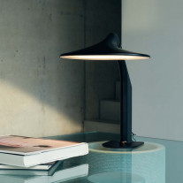 DCW editions Niwaki LED Table Lamp on Desk - Black