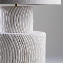 Porta Romana Nash Table Lamp Natural Close Up
