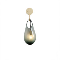 SkLO Hold Wall Light Smoke - On
