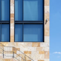 Silver BEGA 33816 LED Outdoor Wall Light