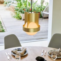 Matt Gold Tala Loop Pendant