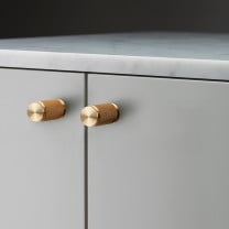 Brass Buster + Punch Furniture Knobs