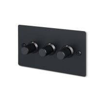 Buster + Punch 3G Dimmer Switch Black Linear