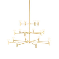 Tala Root Chandelier Three Tier