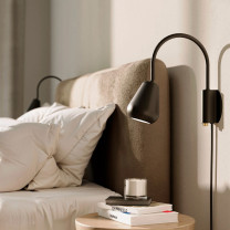 Nuura Anoli Spot Wall Light Lifestyle Bedside Table