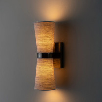 Porta Romana Lilburn Wall Light - On