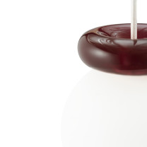 Normann Copenhagen Hinx Lamp Pendant Burgundy Detail