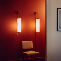 Gubi Silk Lantern Wall Light Lifestyle Hallway