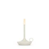 Graypants Wick LED Portable Lamp - Small, Mist Grey