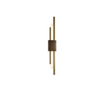 Bert Frank Tanto Cast Brass Wall Light Large Antique Brass