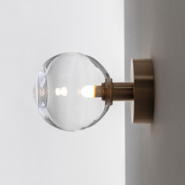 SkLO Stem 1x Wall / Ceiling Light Clear Close Up
